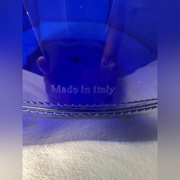 Furla Glossy Royal Blue Candy  Handbag - Picture 3 of 7